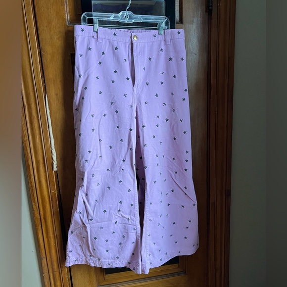 Big Bud Press Star Print Bellbottoms - Picture 1 of 5